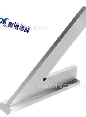 不锈钢45度带座角尺120X80平口宽座角尺INOX加宽底座角尺200X130