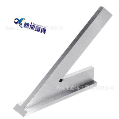 不锈钢45度带座角尺120X80平口宽座角尺INOX加宽底座角尺200X130