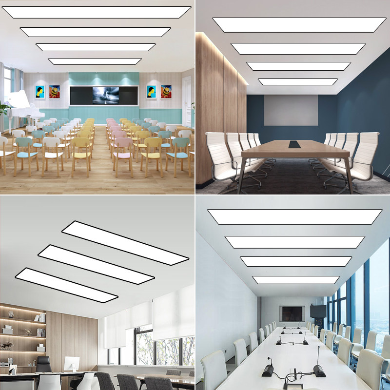 天板嵌入式ld长条灯办公室嵌入式灯石板吊顶灯卡扣式平板灯,家装灯饰光源,商用吊灯,淘宝优惠券,粉丝福利购,淘宝优惠卷