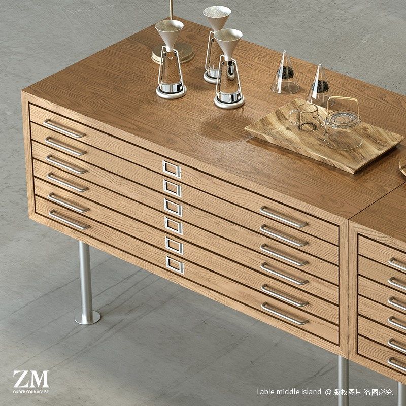 中岛台新派茶室泡茶台展示桌新式茶居茶叶展示柜商品陈列长桌,商业/办公家具,中岛/流水台,淘宝优惠券,粉丝福利购,淘宝优惠卷