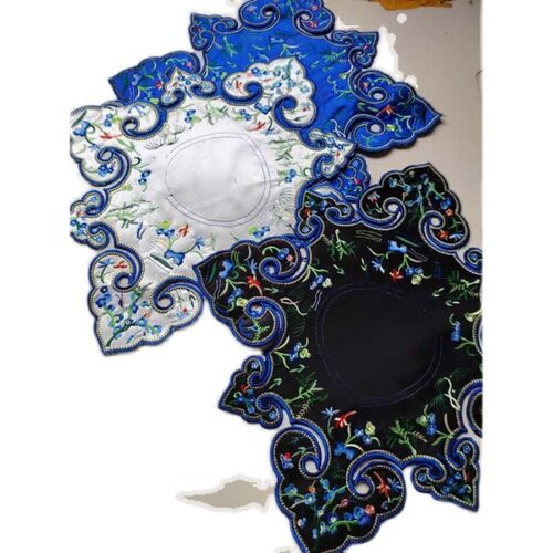 如意云肩刺绣领子肩绣片布补丁汉服披风
