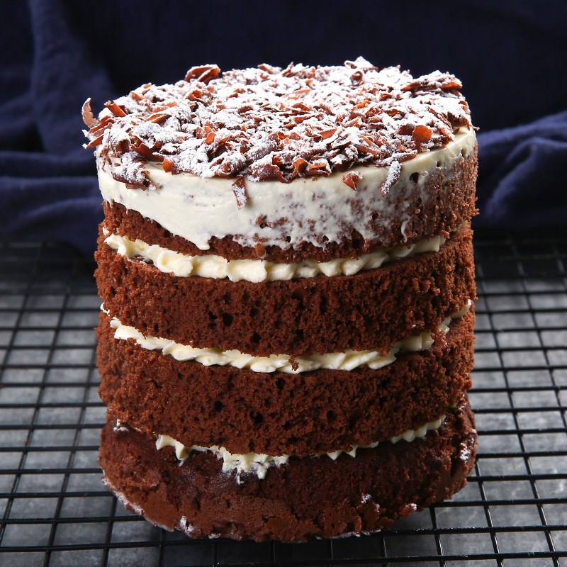 法焙客寸加高活底蛋糕模 戚风蛋糕模具烤箱家用迷你四寸烘焙模具