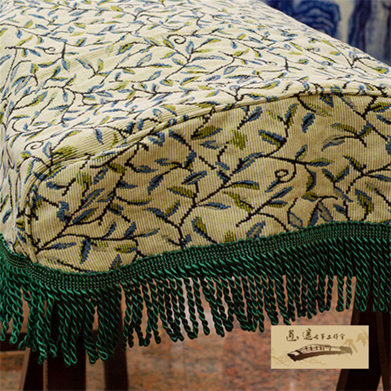 古筝防尘罩布复古布艺田园小碎古筝罩遮尘布古筝盖布加厚,乐器/吉他/钢琴/配件,乐器罩,淘宝优惠券,粉丝福利购,淘宝优惠卷