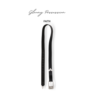 Gloomy Possession【FAITH】几何雕纹皮带