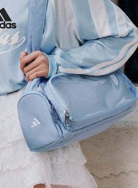 Adidas/阿迪达斯正品2026男女日常实用运动休闲手提包KX9622