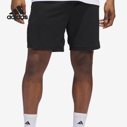 Adidas/阿迪达斯正品2024新款男士运动休闲耐磨短裤IY3777