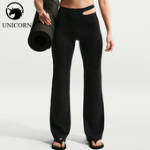 IB9116 Nike 010 款 女士休闲高腰紧身喇叭长裤 耐克正品 2026春季