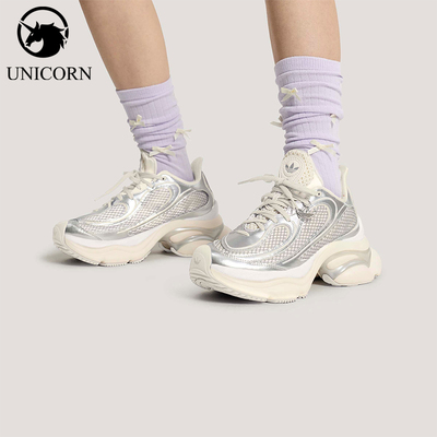 Adidas/阿迪达斯官方正品三叶草女士浮蝶鞋经典厚底运动鞋KK4675