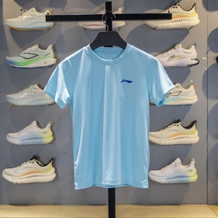 2025夏季 T恤YTSV135 新款 潮流透气休闲圆领短袖 大童时尚 李宁正品