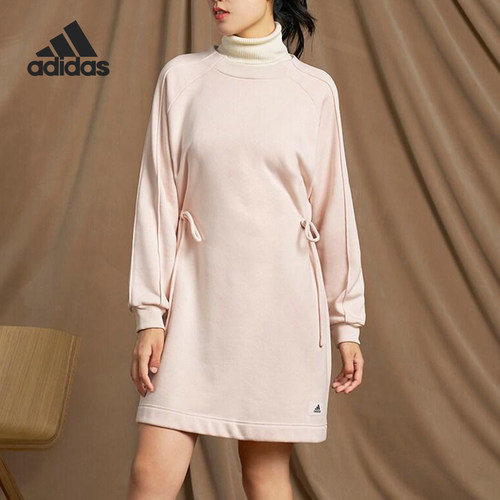 Adidas阿迪达斯正品W Lng女款休闲运动舒适百搭长袖T恤IS7484