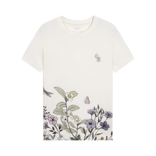 T恤文化衫 运动潮流活系列妙笔生花女子短袖 AHSS886 新款 李宁正品