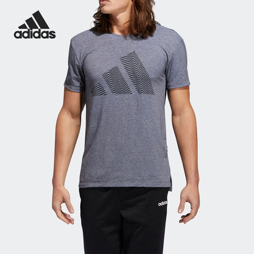 Adidas/阿迪达斯正品 当季新款男子运动型格短袖T恤 GR7070