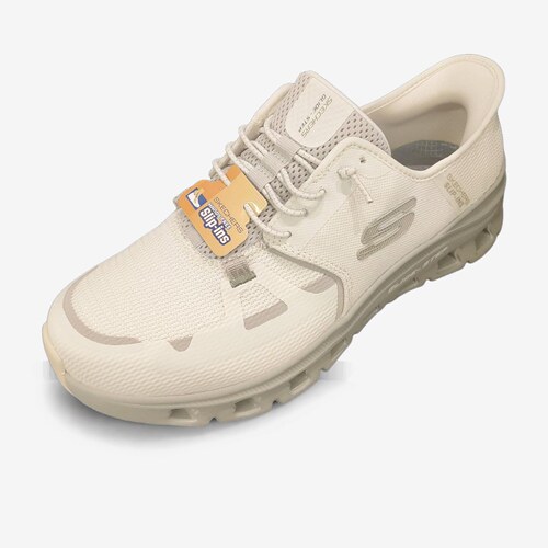 Skechers斯凯奇正品GLIDE-STEP PRO男款跑步运动鞋232930W-NAT