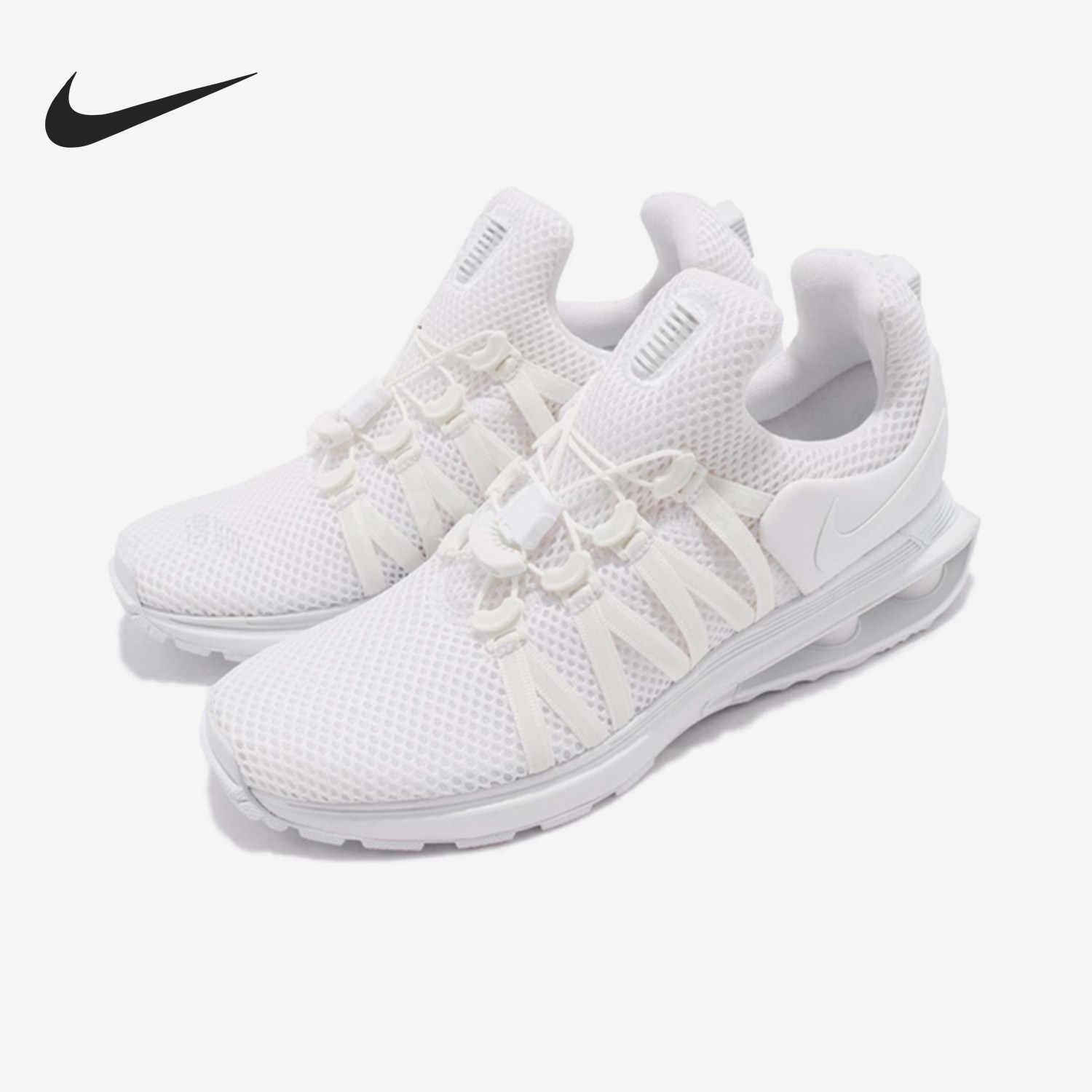 Nike/耐克正品ShoxGravity系列女士舒适简约跑步鞋AQ8554-100