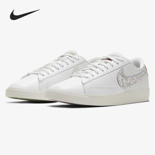 Nike/耐克正品 BLAZER 女子低帮经典运动休闲滑板鞋 CT5750