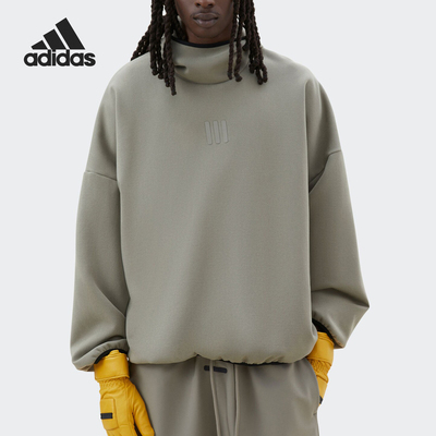 Adidas/阿迪达斯正品2026春季款男女日常连帽套头运动卫衣IS8774