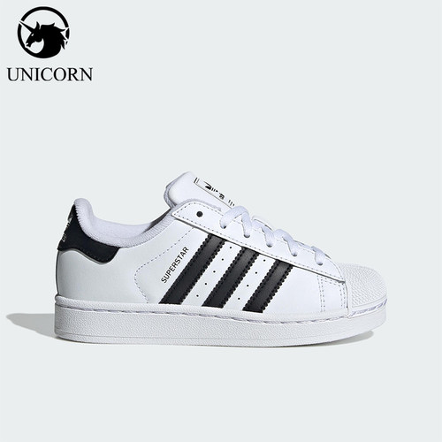 Adidas/阿迪达斯正品儿童潮流舒适耐磨经典减震低帮板鞋JH9980