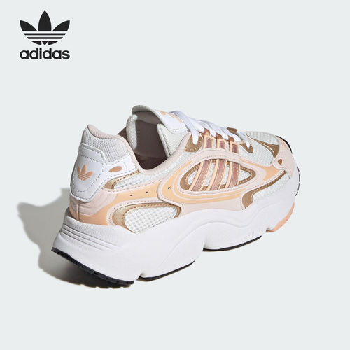 Adidas/阿迪达斯正品2025三叶草大童网面透气运动鞋JH9974