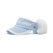 李宁正品 1990高尔夫系列女子简约百搭可拆卸护耳空顶帽AMXV030