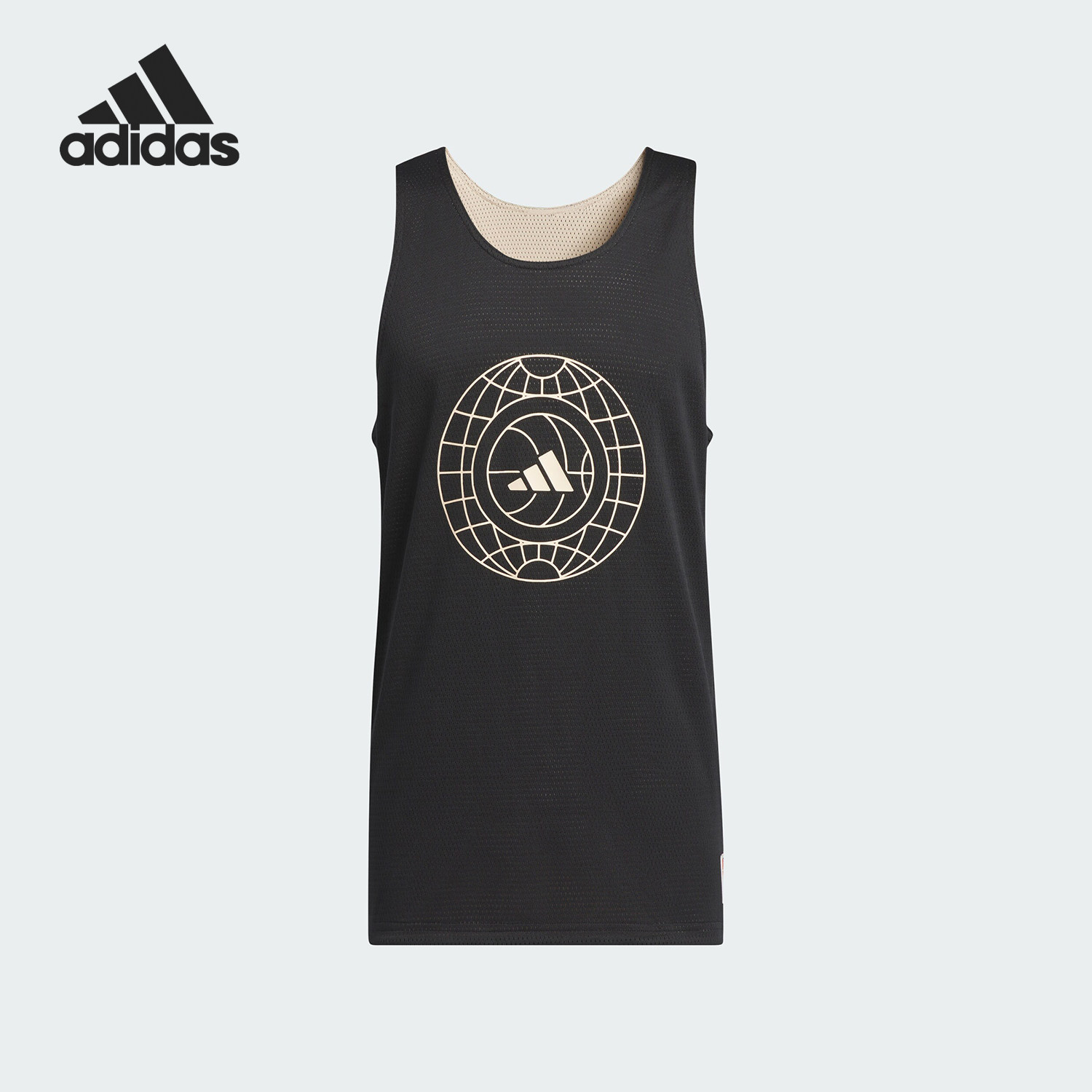 Adidas/阿迪达斯官方SLCT WWH JERSEY男士双面穿运动背心IU2435
