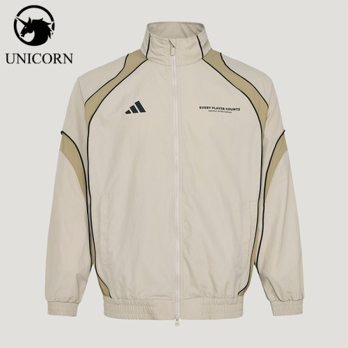 Adidas/阿迪达斯官方正品春季男士立领潮流休闲梭织外套IB6982