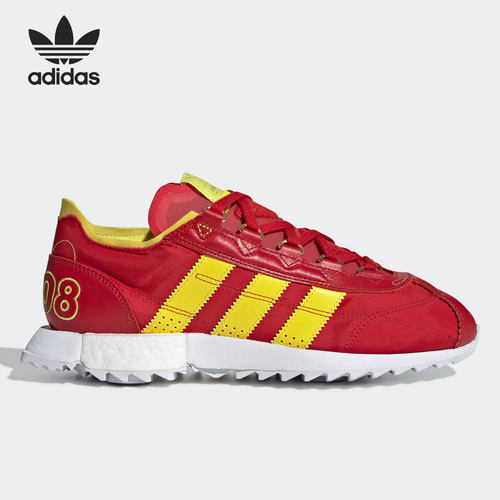 Adidas/阿迪达斯正品三叶草男女舒适运动休闲透气跑步鞋FX3834