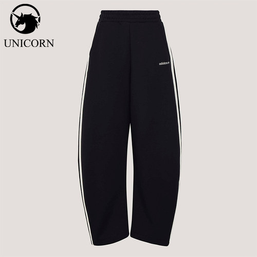 Adidas/阿迪达斯官方正品三叶草女士宽松时尚潮流休闲长裤KX7981