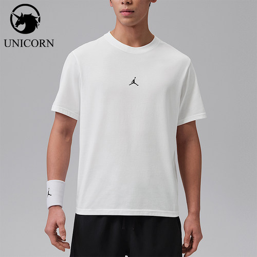 Nike/耐克正品JORDAN男士运动圆领干爽舒适透气短袖T恤IB6758-100