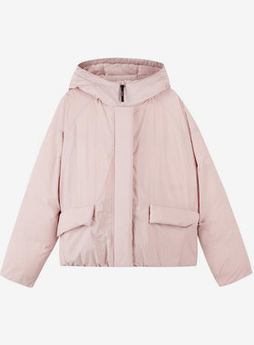 Skechers/斯凯奇正品冬季女子运动休闲保暖连帽羽绒服 L422W043