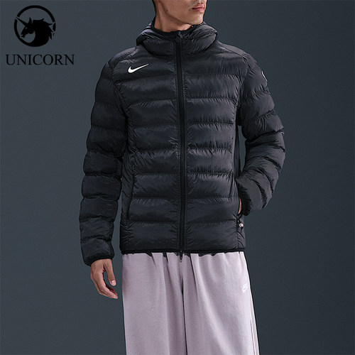 Nike/耐克正品Total90新款男黑米白色休闲经典夹克外套HV3508-010