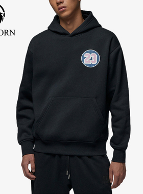 Nike/耐克正品JORDAN男士休闲连帽套头耐穿运动卫衣IQ6977-010