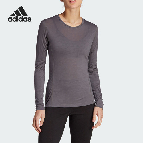 Adidas阿迪达斯正品Terrex Xperior Merino 150女款长袖T恤HZ8558