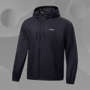 宽松防晒训练运动外套AFDT527 健身系列男子时尚 Lining 李宁正品