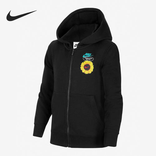 Nike/耐克正品休闲大童时尚宽松运动连帽夹克外套 DM8102-010