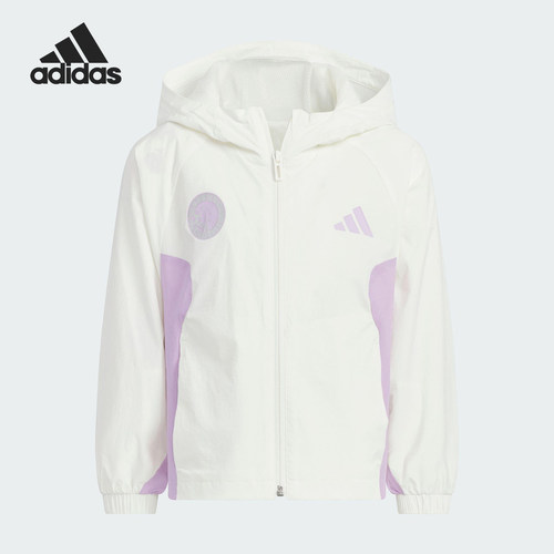 Adidas/阿迪达斯正品BTS WV JKT儿童户外运动耐穿外套KC5988