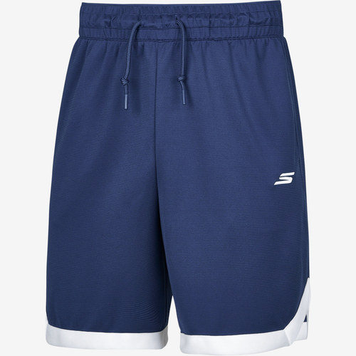 Skechers斯凯奇正品儿童款篮球系列吸湿排汗短裤P424M097-02QT