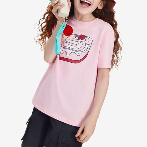 Skechers斯凯奇正品缤纷休闲系列少年印花圆领帽子L225K079-01UQ