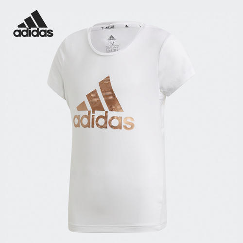 Adidas/阿迪达斯正品经典小童时尚运动透气休闲短袖ED6322