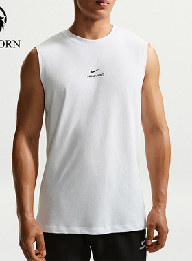 Nike/耐克正品NikePro速干无袖训练上衣经典训练背心IM4900-100