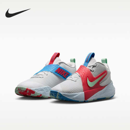 Nike耐克正品Team Hustle D 12大童赛场训练篮球鞋IV5961-100