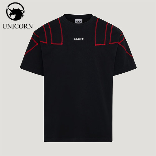 Adidas/阿迪达斯正品三叶草男士舒适运动复古时尚短袖T恤KG6326