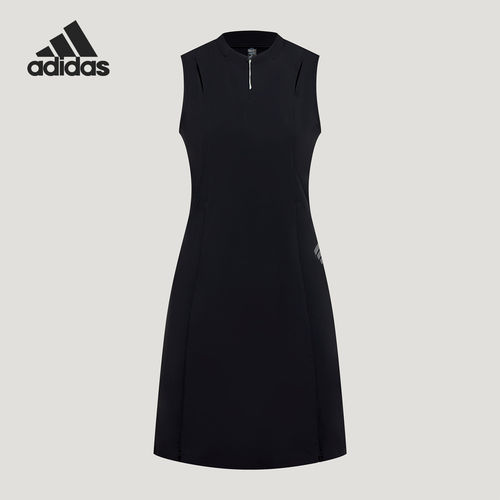 Adidas/阿迪达斯官方正品FOS DRESS女士修身无袖休闲连衣裙KY7836