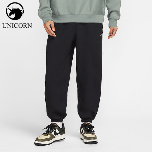 Nike/耐克正品Solo Swoosh男士运动束脚加绒保暖长裤HV1089-010