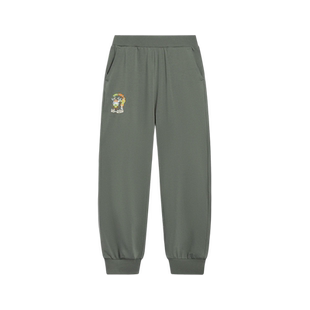 男大童运动潮流系列束脚休闲宽松卫裤 童装 YKLT099 李宁正品 Lining