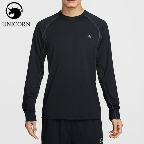 Nike/耐克正品2025冬季男士修身柔软舒适健身运动T恤IO0233-010