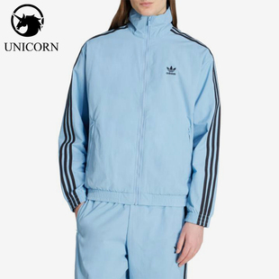 Adidas/阿迪达斯正品三叶草男士宽松立领时尚运动外套JY1331