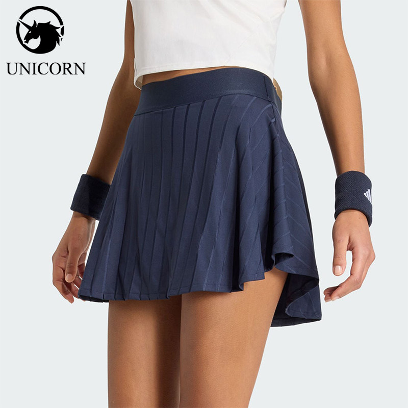 Adidas/阿迪达斯正品TENNIS SKIRT PRO女士网球百褶短裙KA1596