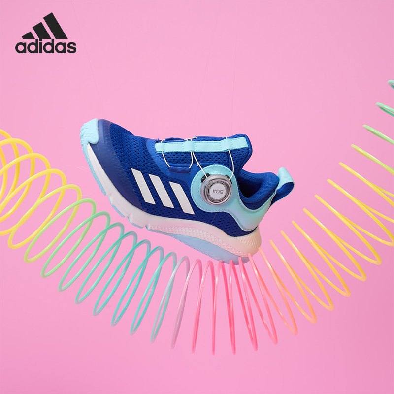 Adidas/阿迪达斯正品当季新款儿童旋转按钮运动鞋GY6576