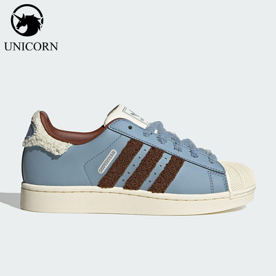 Adidas/阿迪达斯正品三叶草女士耐磨经典贝壳头低帮板鞋JR6987