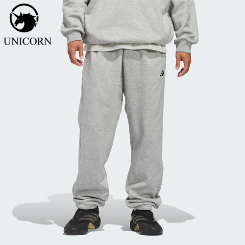 Adidas/阿迪达斯正品FL PANT男女休闲松紧腰篮球运动长裤KB7551